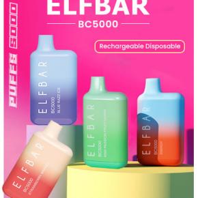 Elf Bar BC5000 Rechargeable Disposable Kit 5000 Puffs 650mAh