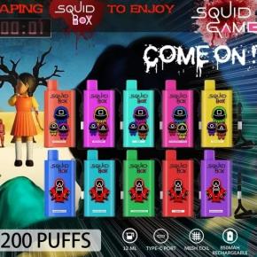 Original RandM Squid Box 5200 Puffs Disposable Vape Pod Device